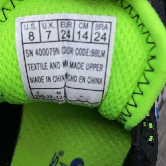 2 pairs of sneakers size 8 - Picture 5 of 5